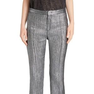 Isabel Marant Dansley Party Time Lamé Crop Pants